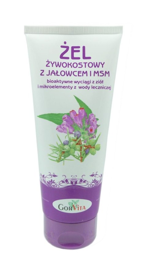 GORVITA Żel żywokostowy z jałowcem i MSM 200ml