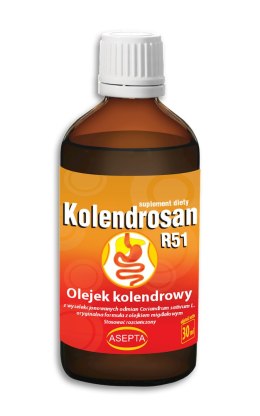 ASEPTA Kolendrosan R51 30ml - olejek kolendrowy i migdałowy