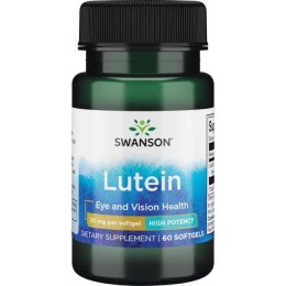 SWANSON Lutein 20mg, 60sgels. - luteina