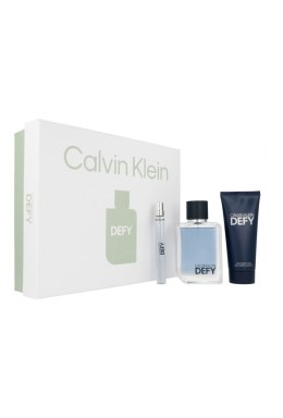 Zestaw Calvin Klein Defy Edt 100ml + Hair & Body Wash 100ml + Edt 10ml