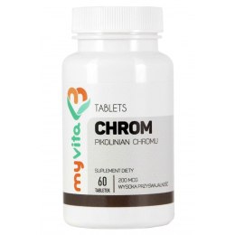 MyVita Chrom 200mcg, 60tabl. - pikolinian chromu