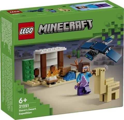 LEGO(R) MINECRAFT 21251 Pustynna wyprawa Steve'a