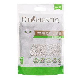 DIAMENTIQ Żwirek Tofu zbrylający 2,5 kg NATURALNY