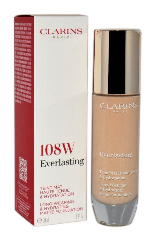 Clarins Everlasting Foundation 108W Sand 30ml