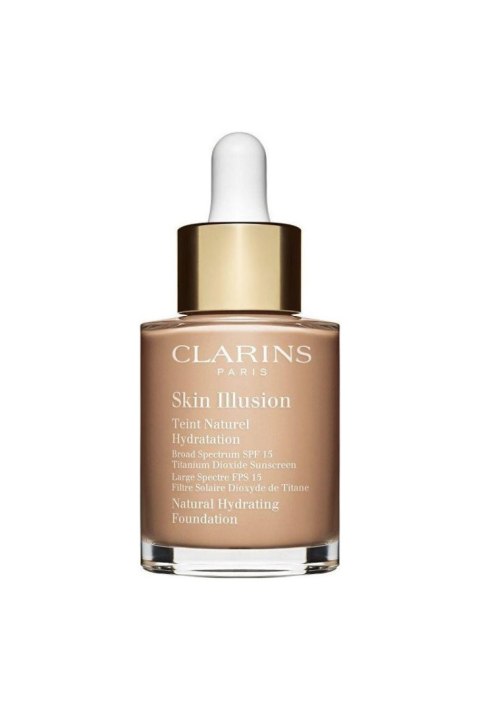 Clarins Skin Illusion Natural Hydrating Foundation Spf 15 110N Honey 30ml