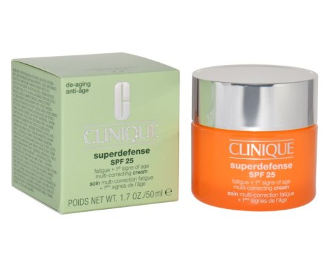 Clinique Superdefense Multi-Correcting Cream Spf 25 Combination Oily To Oily Skin 50ml