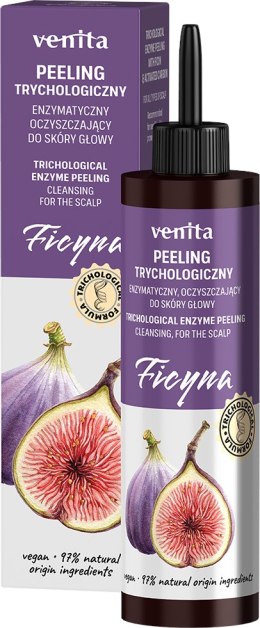 VENITA Trychologiczny peeling Ficyna do skóry głowy enzymatyczny, oczyszczający 100ml