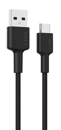 AUKEY CB-CD30 KABEL USB-C QC PD 0.9M 3A NYLON