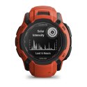 Zegarek sportowy Garmin Instinct 2X SOLAR Czerwony