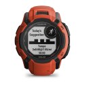 Zegarek sportowy Garmin Instinct 2X SOLAR Czerwony