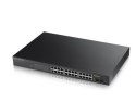 Switch Zyxel GS1900-24HP 26p PoE (PoE+: 24;) 170W Managed Gigabit