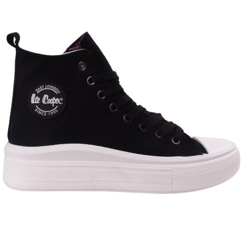 Buty damskie Lee Cooper czarno-białe LCW-23-44-1629LA 39