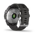 Zegarek Garmin Fenix 7 Standard Edition (47 mm) Silver / Graphite Band