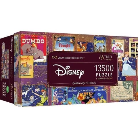 Puzzle 13500 Prime Disney Golden Age of Disney 81026 TREFL