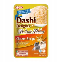 INABA CAT DASHI DELIGHTS FLAKES CHICKEN 40g